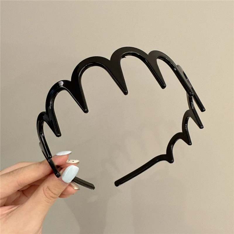 Korean Women Hair Comb Headband Plastic U 