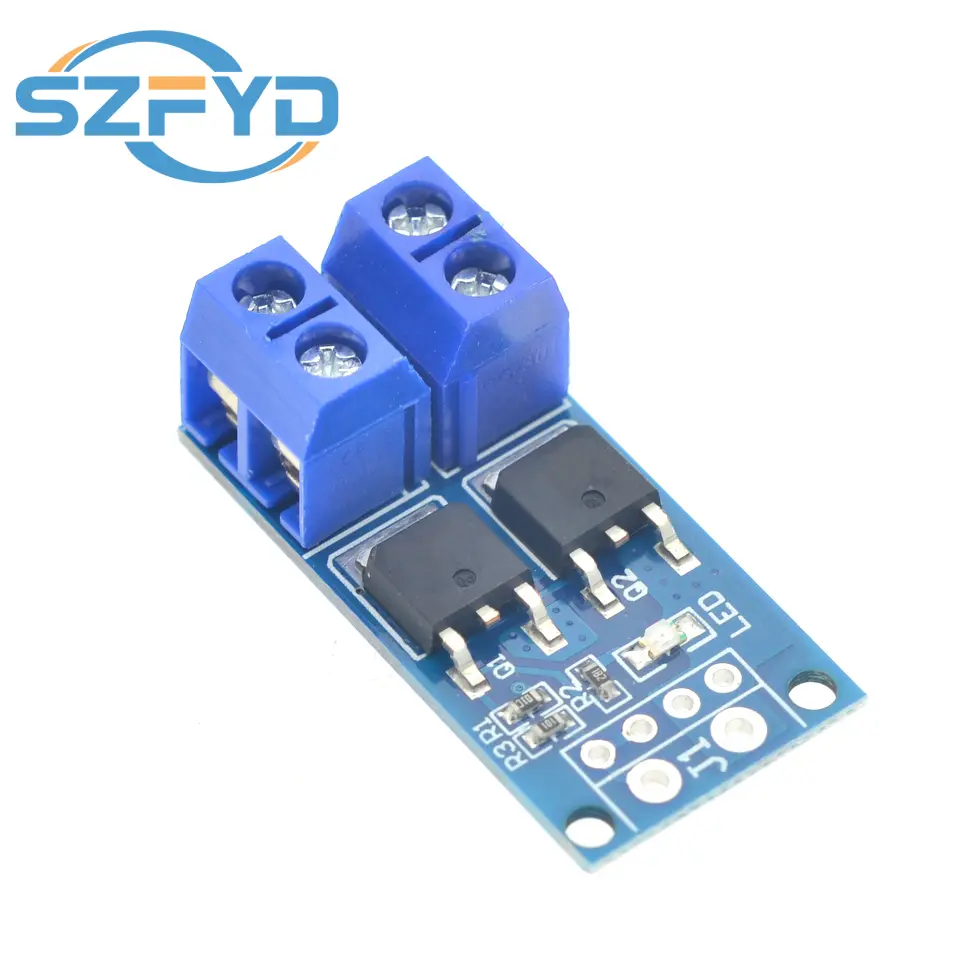10pcs 15A 400W MOSFET Trigger Switch Drive Module PWM Regulator Control Panel DC 5V-36V Electronic Switch Control Board image 6