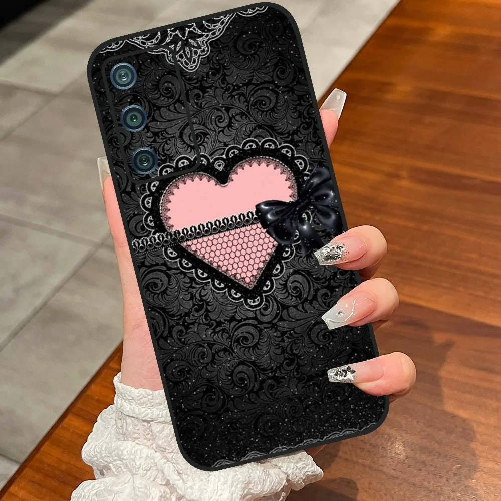 Фото Чехол для телефона с кружевными цветами Love для Samsung S22, S21, S20, S23 Ultra, S22 ULTRA 5G S22 plus, 5G S23 plus №4