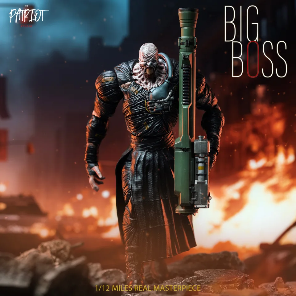 In stock Patriot Studio 1/12 scale Zombie Nemesis BIG BOSS Licker