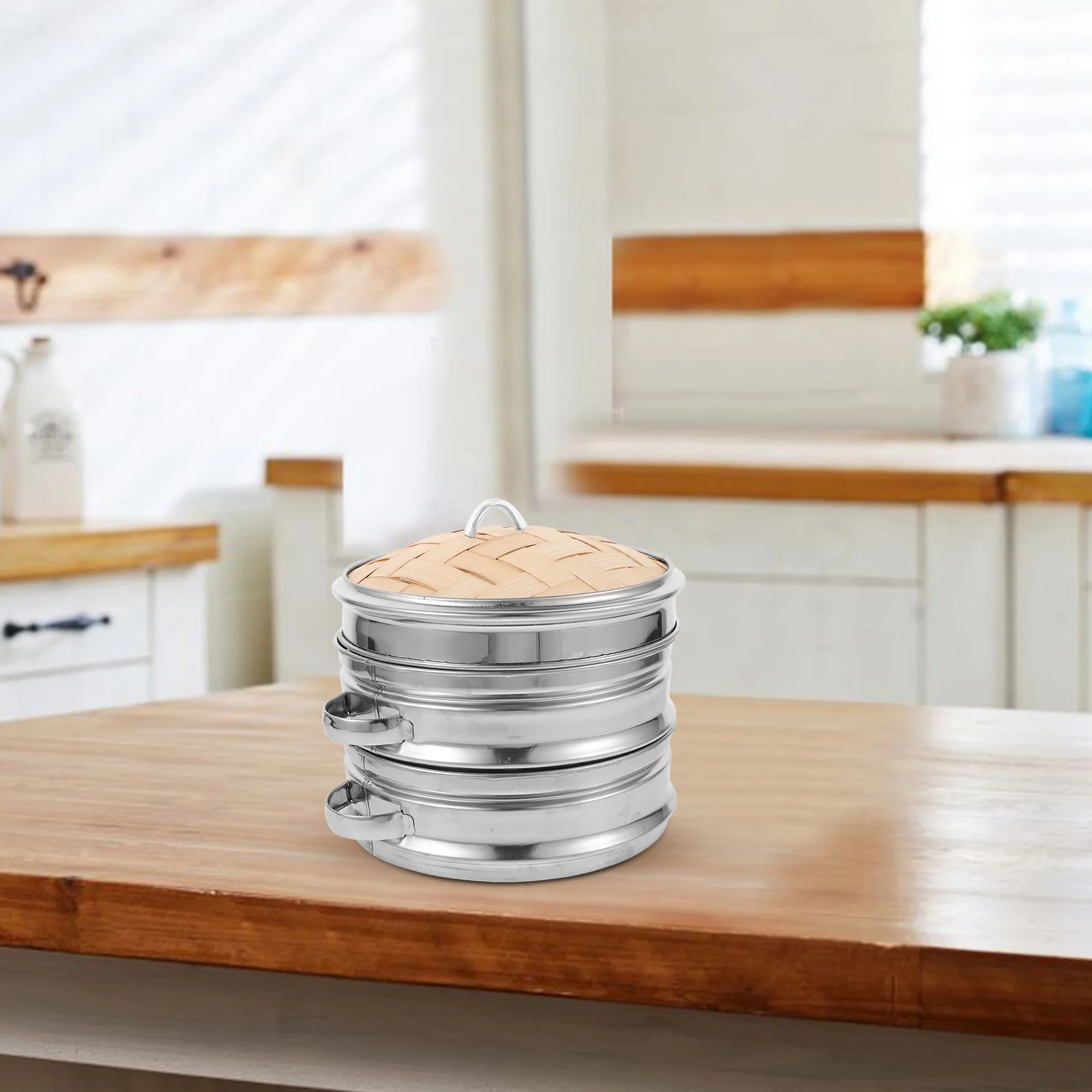 Commercial Steamer Cuckoo Rice Cooker Stainless Steel Dumpling Maker Basket for Pot