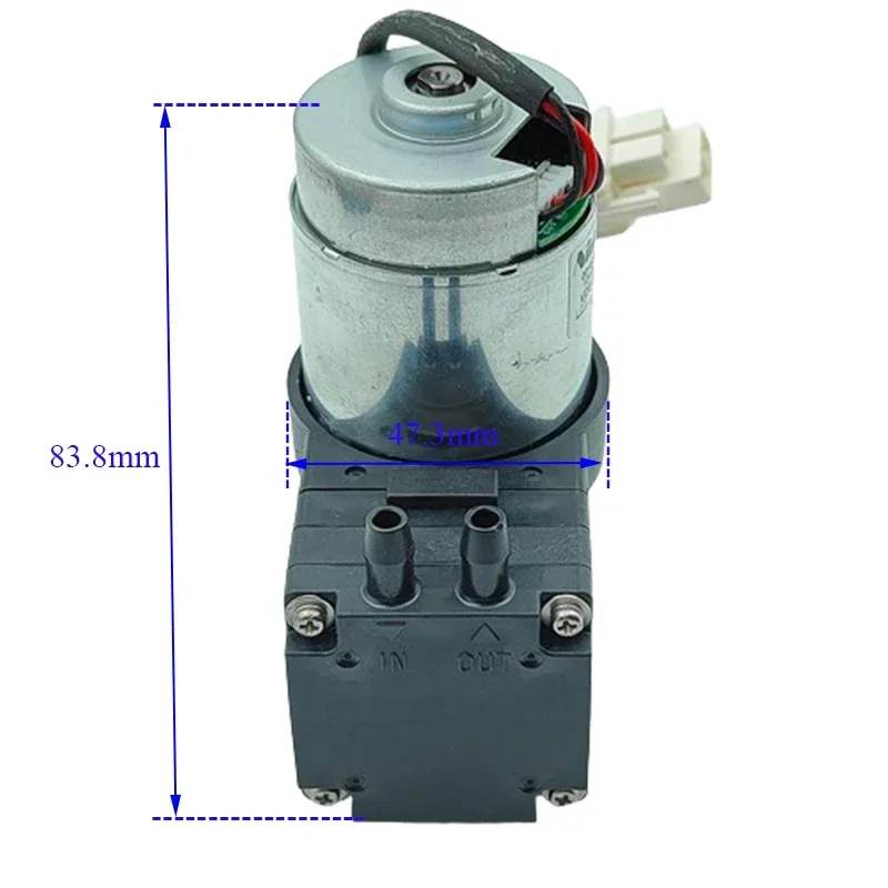 NIDEC Brushless Motor Vacuum Air Pump DC 12V -80KPa Micro Diaphragm Negative Pressure Suction Pump air pump air gun pump