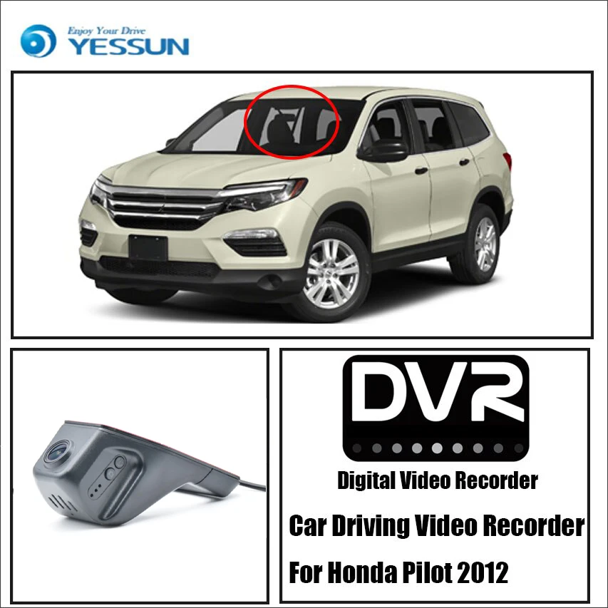 YESSUNCarDVRDrivingVideoRecorderForHondaPilot2012HD1080PNot