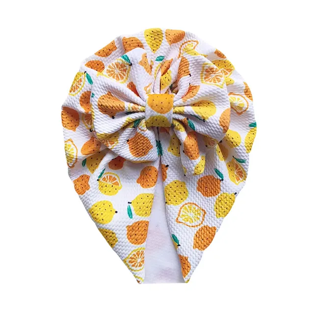 Knot Bow Baby Headbands Toddler Headwraps Baby Flower Turban Hats Babes Caps Elastic Hair Accessories 2021 New 18