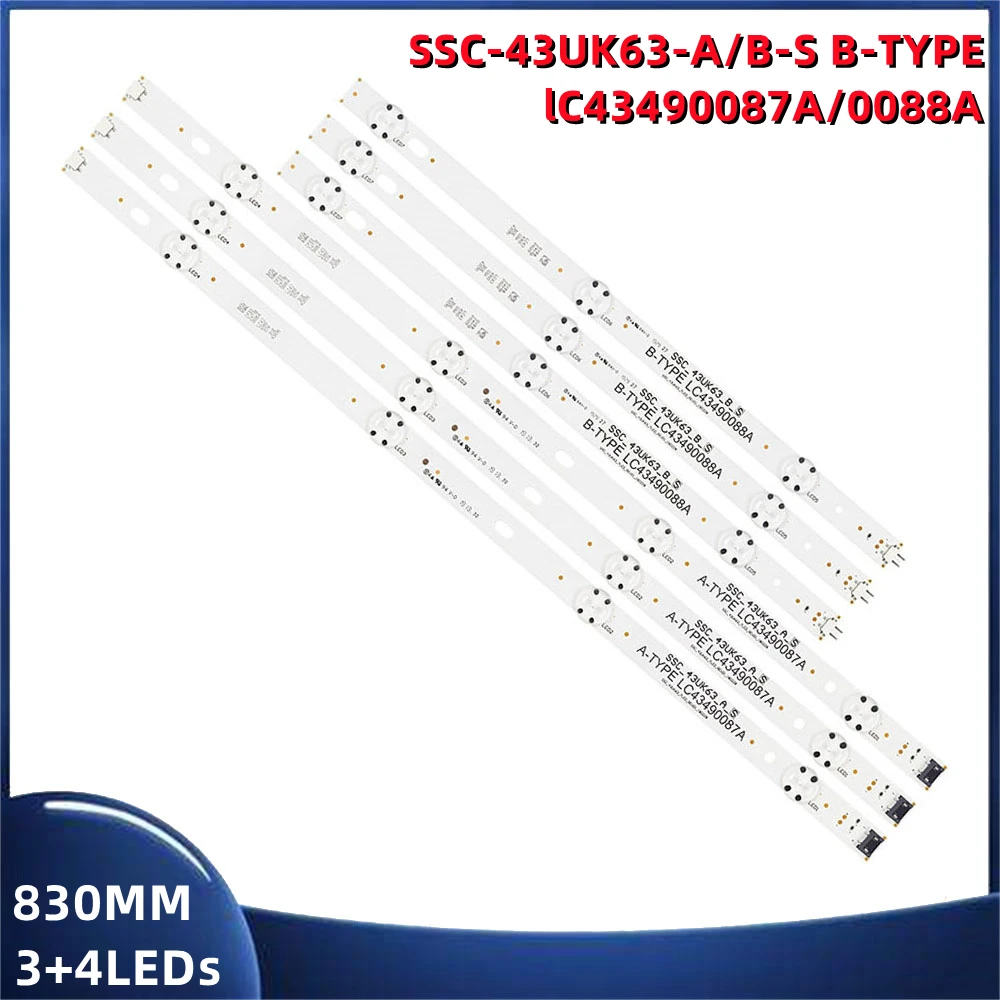 

Для светодиодной ленты LC43490088A LC43490077A LC43490078A SSC _ 43uj63 _ A 43UK6090PUA 43UM6910PUA 43LM5700PUA 43LK5700PUA LC43490075A