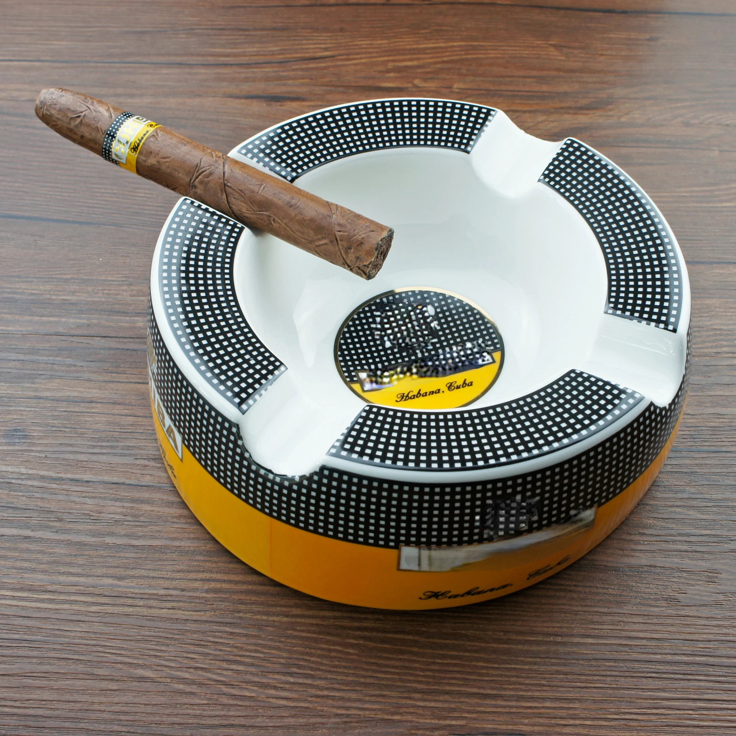 Cigar Ashtray for 8" Round Cigarettes Large Outdoor Indoor