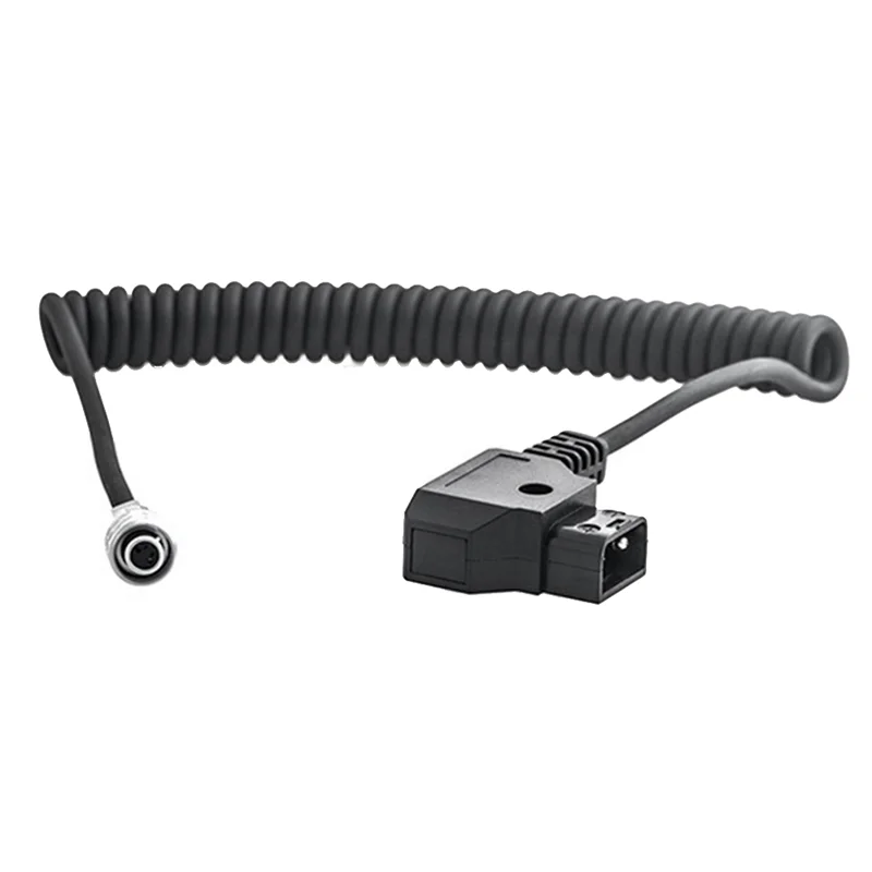 A73E-D-Tap to BMPCC 4K 6K Spring Power Supply Cable for Blackmagic Pocket Cinema Camera 4K for Sony V Mount Battery