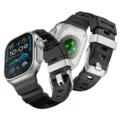 Dark black silver