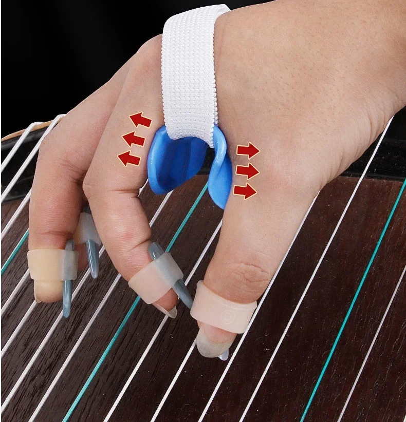 Guzheng Hand Corrector Finger Corrector for Children and Adults Learning Guzheng Finger Strength Practice Training Device