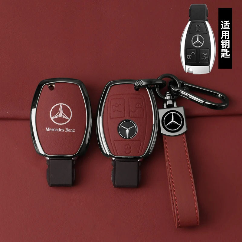 2/3 Buttons Remote Smart Car Key Case Cover For Mercedes Benz A B C E S Class