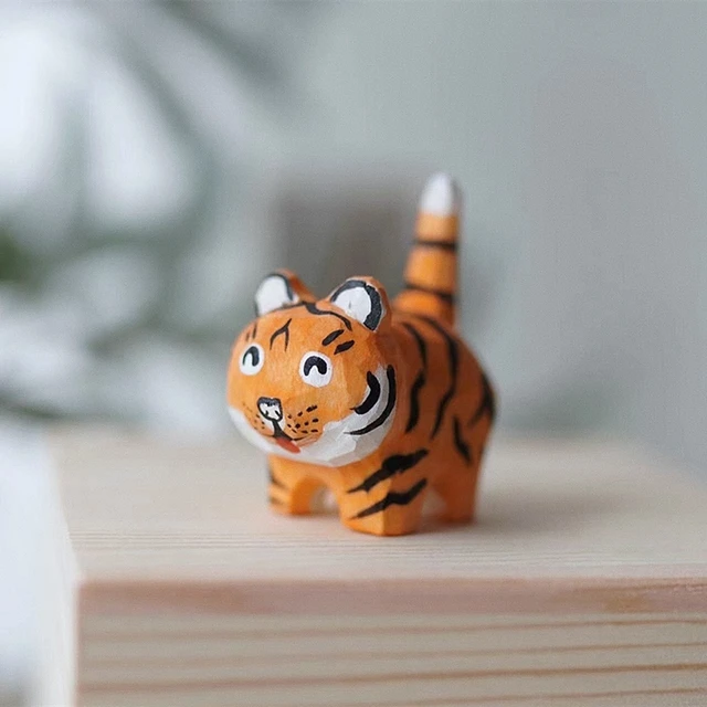 Tiger Auto Ornamente Figuren Miniaturen Kunsthandwerk Ornament