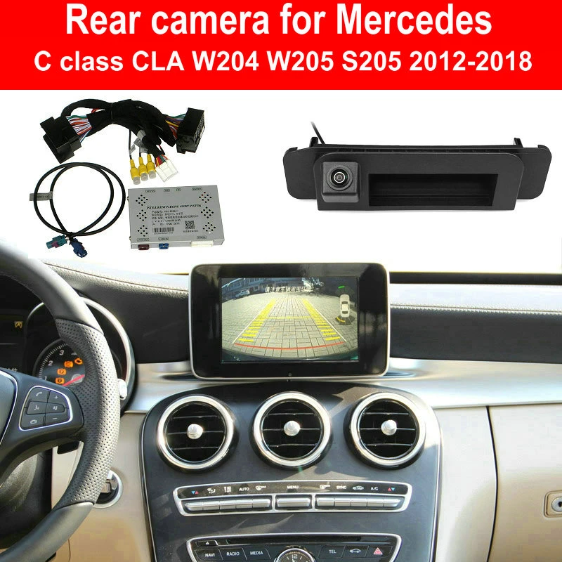 Rear Camera For Mercedes Benz C Class CLA W204 W205 Front View Backup