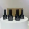 10ml mix 12pcs/box top coat base coat each 6pcs with long lasting strengthen bling nail gel top and base coat nail polish 4