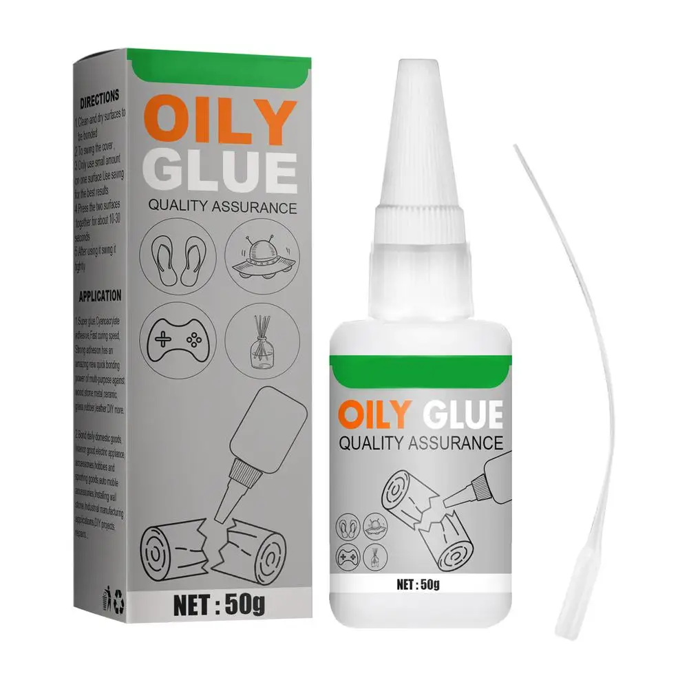 50g Strong Liquid Universal Super Glue Highstrength Oily Welding Glue