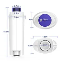 Water Filter Replacement Filter Water Filter Compatible with DeLonghi Coffee Machines DLSC002 ECAM, ETAM, ESAM, BCO, EC 3