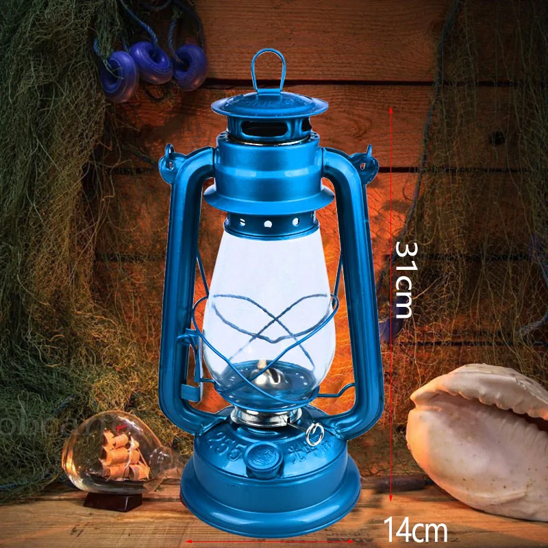 

Retro Oil Lamp Lantern Camping Lamp Environmental Protection Noble Family Handicraft Decoration Decoration Lamp