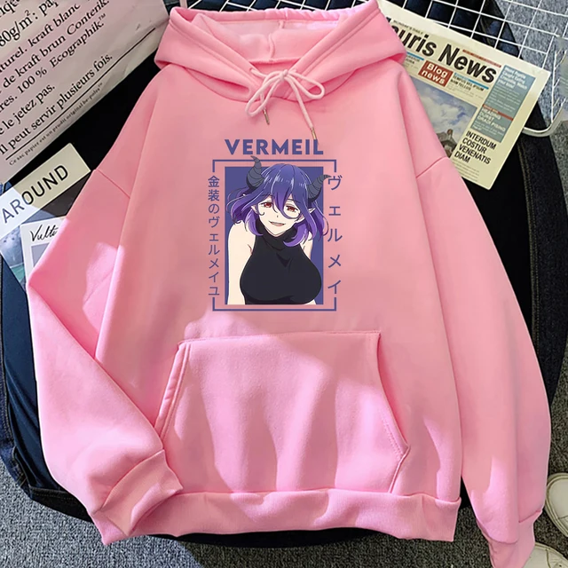 Vermeil Waifu Senpai Hoodie Hentai Japanese Streetwear Anime Man/Women  Pullover Hoodies Streetwear Harajuku Male Top Sweatshirts