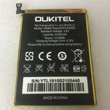 

For Oukitel K4000 Plus Battery Replacement High Quality Large Capacity 4100mAh Back Up Bateria