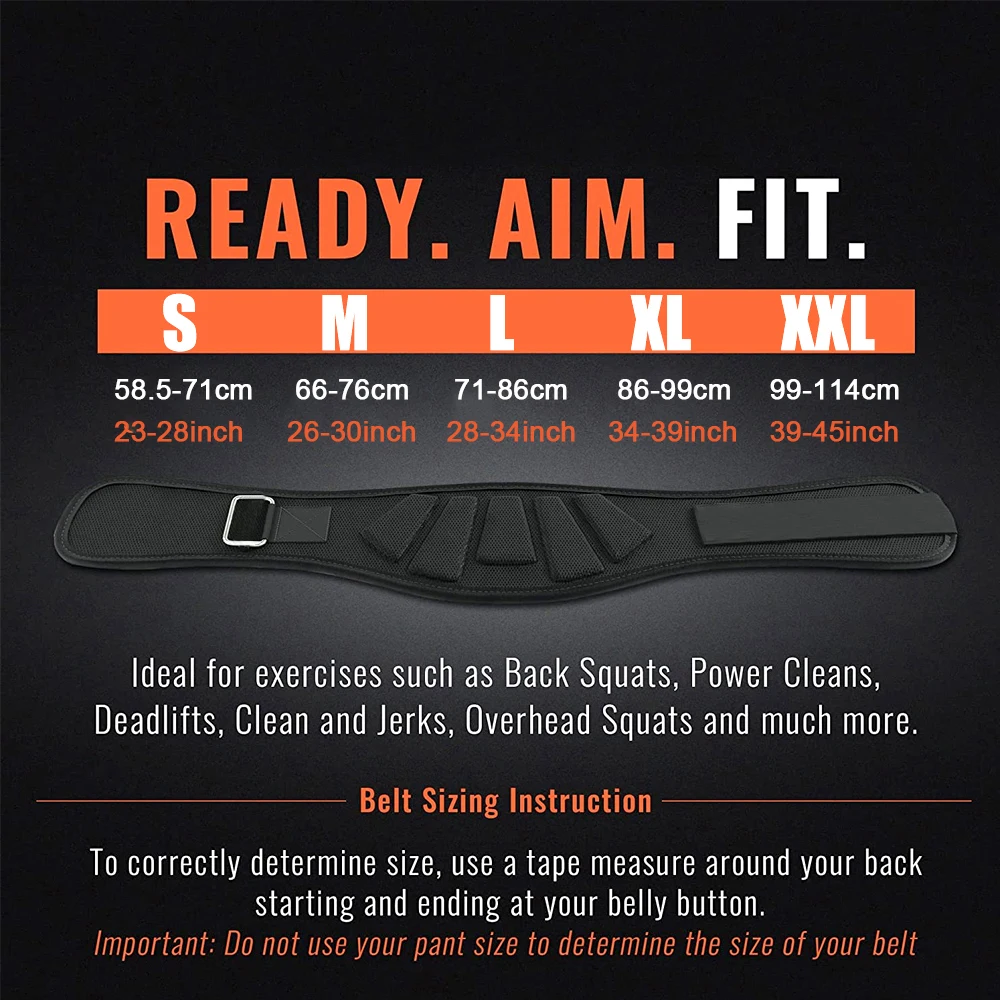 Sport Waist Support Compression Belt Highly Elastic Sweat-absorbing Breathable Lumbar Back Brace for Fitness Weightlifting Squat