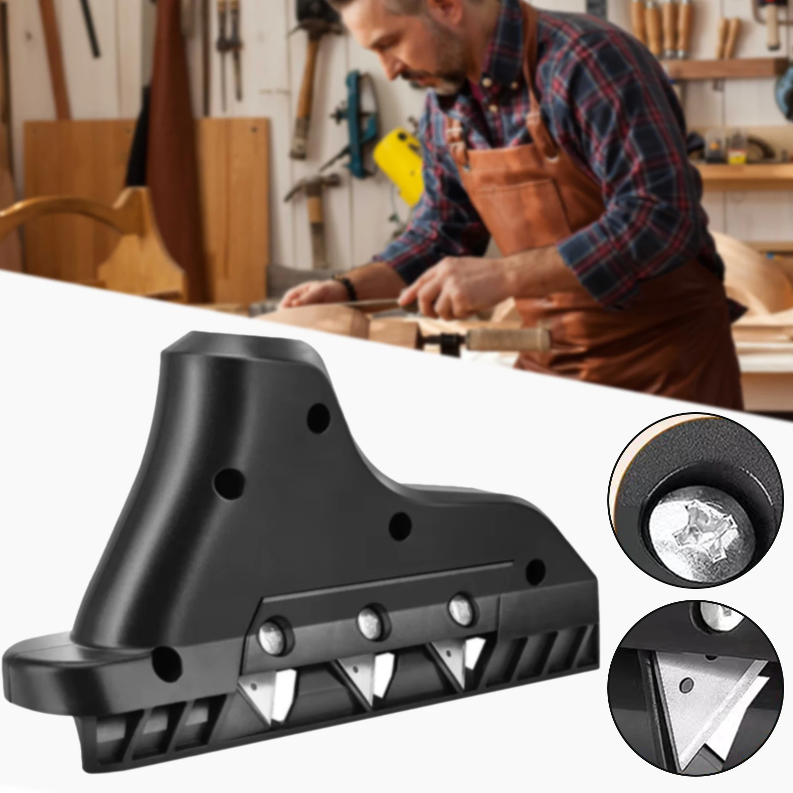 Plasterboard Hand Plane Precise 45° Gypsum Board Chamferer For Woodworking 5