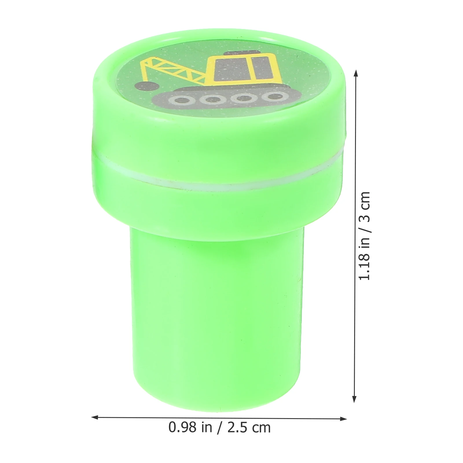10pcs Engineering Truck Stamp Seal Kids Truck Party Gift Class Award Construction Engineering Truck Student Stamp Rewards﻿