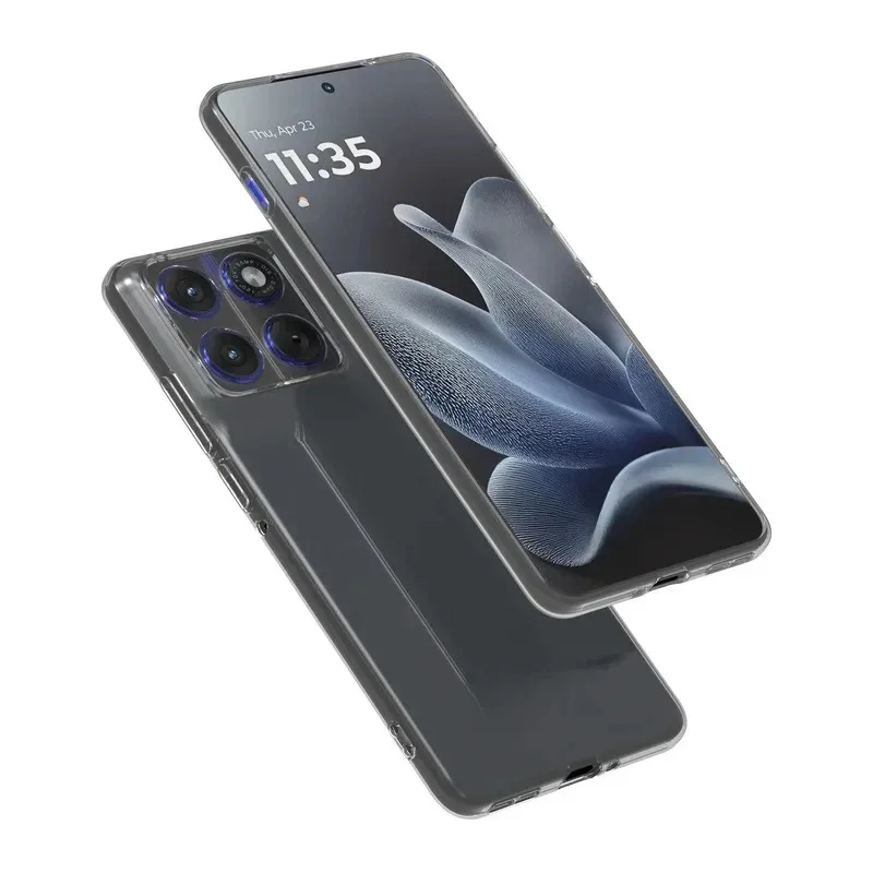 Clear Transparent TPU Phone Case - Slim & Simple Protective Cover