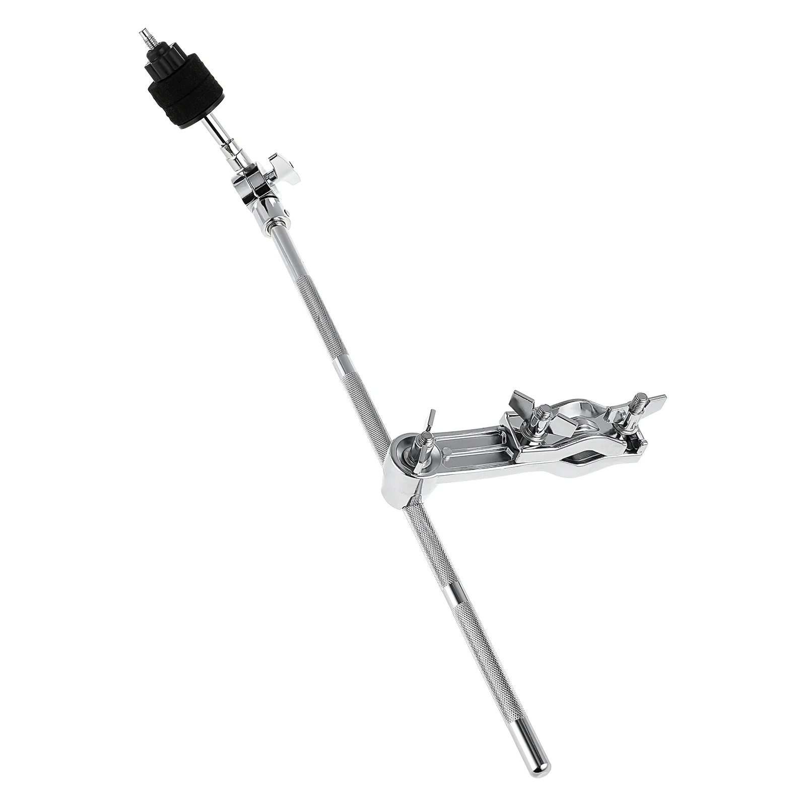 

1pc Drum Set Clamp Extension Cymbal Attachment Mounting Clamp Cymbal Boom Arm Adjustable Clamp