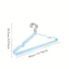 10/40pcs Clothes Hanger Household Hanger Non-slip Hanger Multifunctional Seamless Hanging Organizer trackless hanger For Bedroom 4