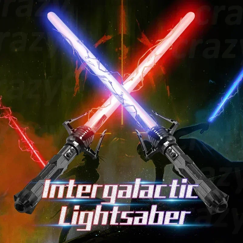 Laser Sword Toy Star Light Sword Luminous Fluorescent Rod Laser Rod Children's Toy War Gift Outdoor Toys Scalable lightsaber toy