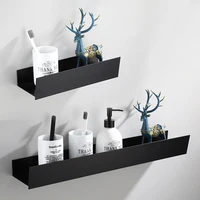 Bathroom Storage Rack Kitchen Wall Mounted Shelf Shower Storage Rack Corner Bathroom Organizer Toilet Shampoo Holder 30-50cm 2