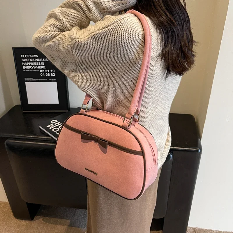 2024 Spring New Fashion Women's Colorful PU Shoulder Design Style Elegant Handbag Phone Key Bag Simple and 가방_voghion.com