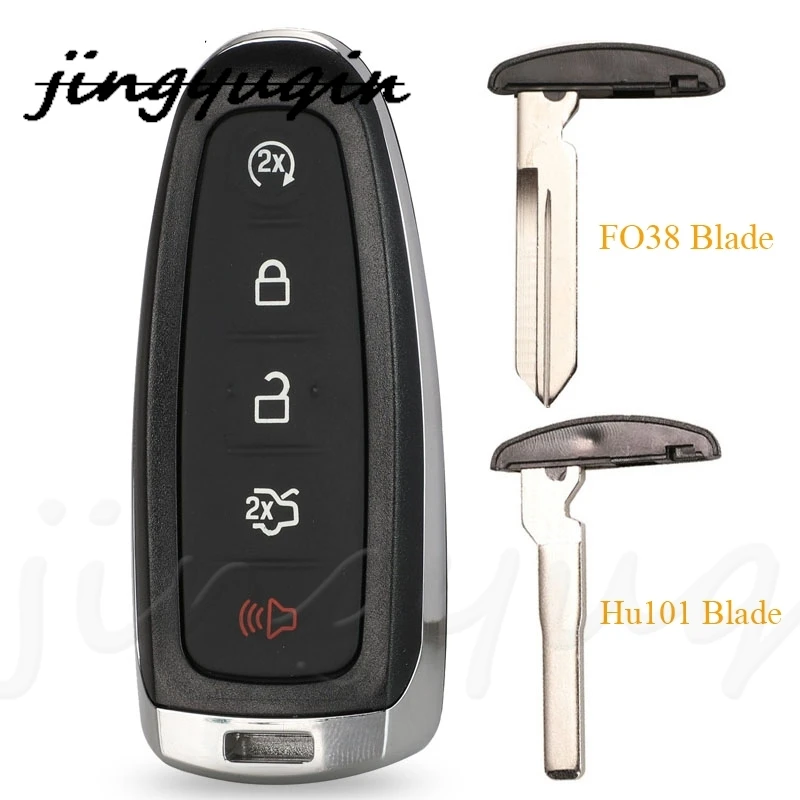 5 Buttons Replacement Remote Car Key Shell Case Fob For Ford Explorer Edge Escape Flex Taurus Without Chip key case,car remote key,car key,car key shell,key shell