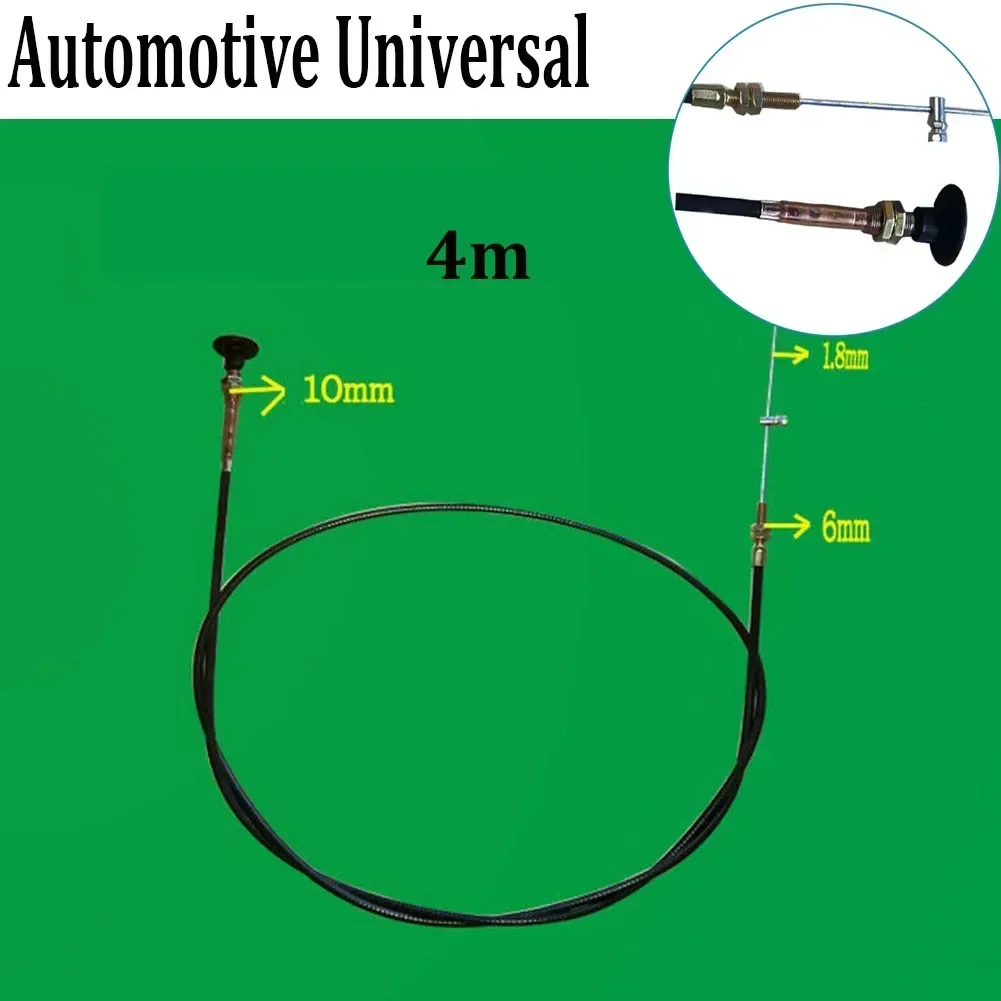 Stop Choke Bowden Cable Wire Control Bonnet Throttle Engine Fuel Commercial | UK