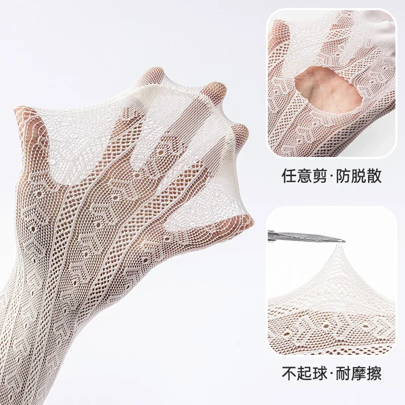 New Baby Pantyhose Children Children Summer Thin Leggings Mesh Stockings Little Princess White Tight Love Soft Hosiery in Spring