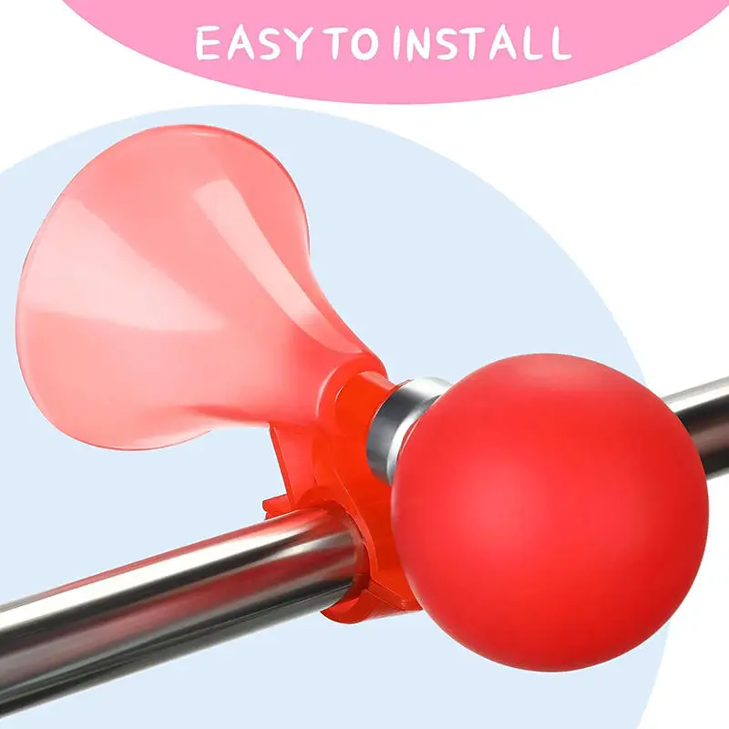 Children Bikes Loud Bell Bicycle Air Horn Safety Horn Road Bike Handlebar Bell Ring Kids Cycling Accessories Colorful Bells