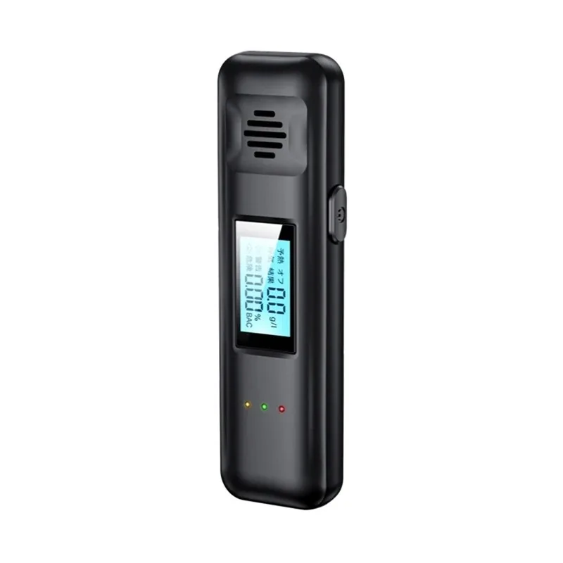 Professional Breathalyzer Portable Alcohol tester with LCD Digital Display Rechargeable Non-Contact Breathalyzer Test Tools