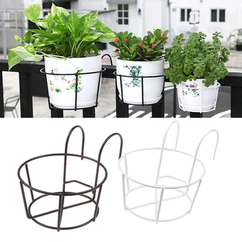 Hanging Iron Plant Rack 1
