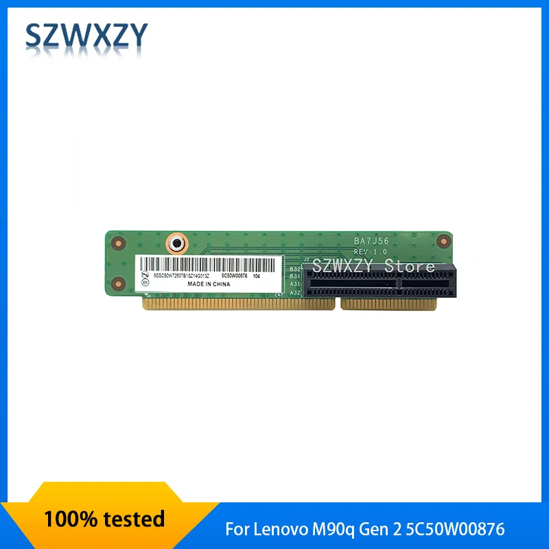 5c50w00876 New Pciex4 Riser Card For Lenovo Thinkcentre M90q Gen 2 ...