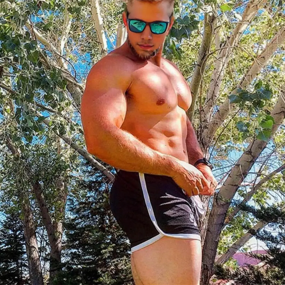 

Мужские пляжные шорты с эластичным поясом, дизайнерские дышащие сетчатые шорты с принтом лап, удобная уличная одежда