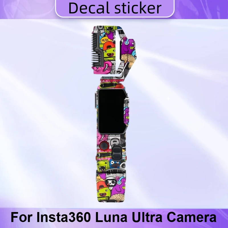 Insta360 Luna Ultra 카메라 스티커 보호 스킨 데칼 비닐 랩 필름 안티 스크래치 프로텍터 코트 Luna Ultra