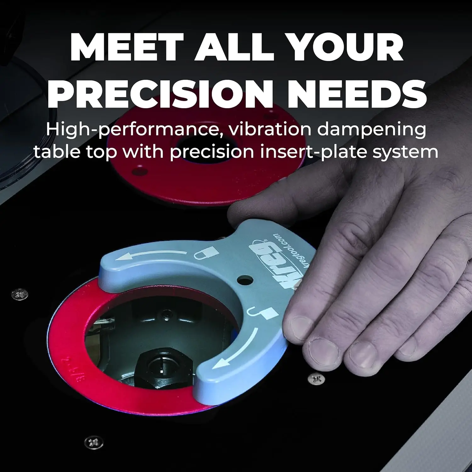 PRS1045 Precision Router Table System-Self-Squaring Router Table Fence System-Sits on Precision Top