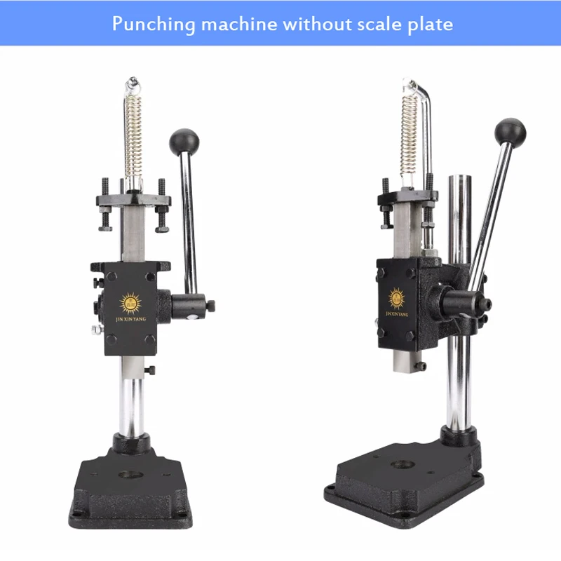 Small Manual Press Stamping Machine Hand-Punch Die-Cutting Machine Leather Manual Presses Cutting Punching Branding