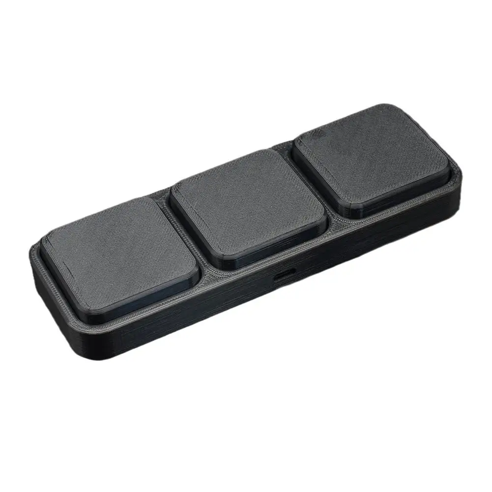 uma chave usb programável teclado macro para windows linux macos chave quente mouse um botão chave usb mini teclado
