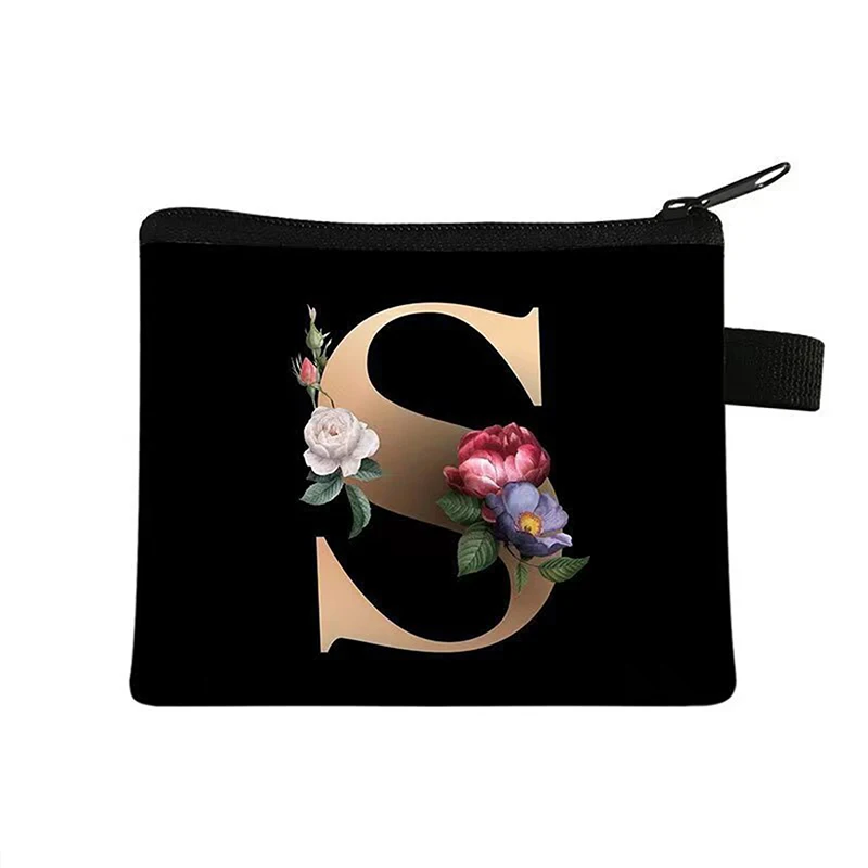 Initials Letter Coin Purses 26 coin purse,women wallet,coin wallet