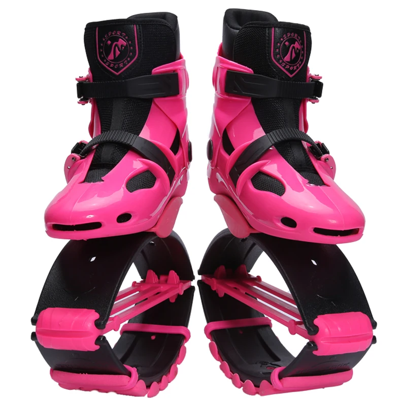 TFanJump Kangaroo Bouncing Fitness Shoes Bounce Shoes Slimming Jumping Sport Fitness Toning Wedge Adult Kids Sneaker sports shoes