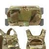 VULPO Tactical FCPC Vest MOLLE Adapt Admin Panel Pouch Chest Expansion Sub Bag Utility Map Pouch For Hunting Airsoft Vest 2