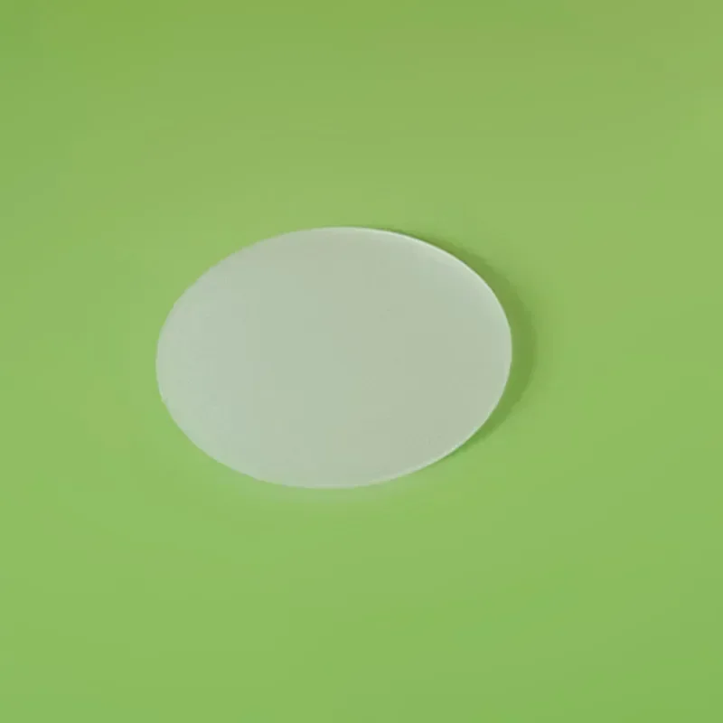 LED 젖빛 유리판 직경 35-92mm 둥근 편평한 유리 전등갓