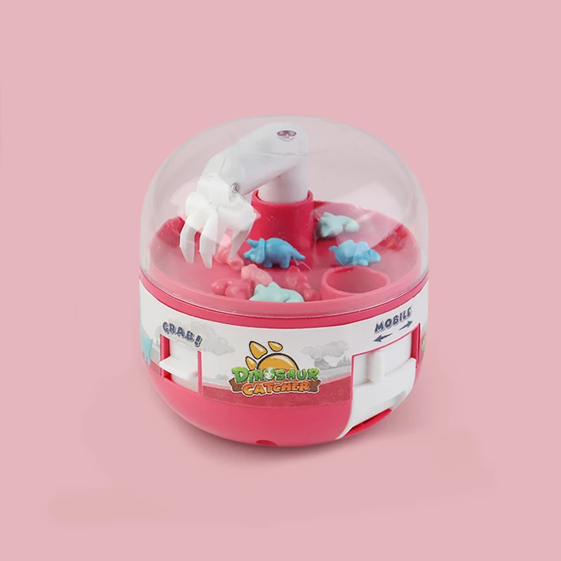 Mini Dinosaur Capsule Machine Figure Claw Machine Adult Tiny Stuff Fun Children Toys Desktop Game Gifts