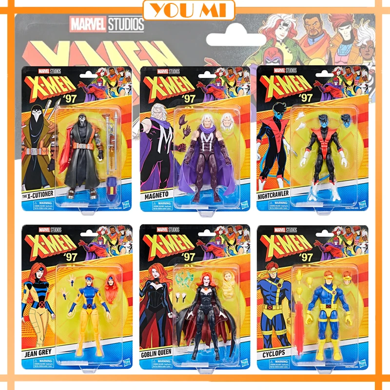 Marvel Legends X-Men Animated Series VHS Box Jubilee Figura De Acción