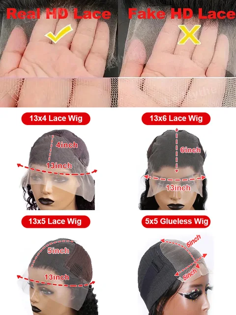100% Human Hair 30 40 Inch Bone Straight 13x6 HD Transparent Lace Frontal Wig Black 13x4 Lace Front Wigs Brazilian Pre Plucked 6